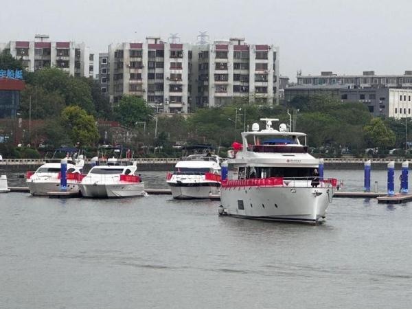 游艇出游走起！廣州黃埔長洲島游艇碼頭正式投入運營